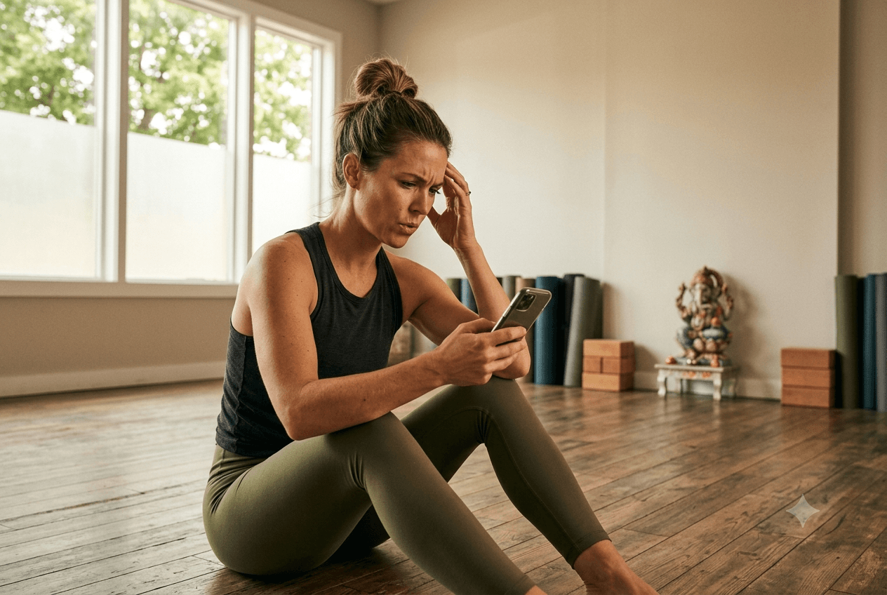 El problema en yoga y pilates