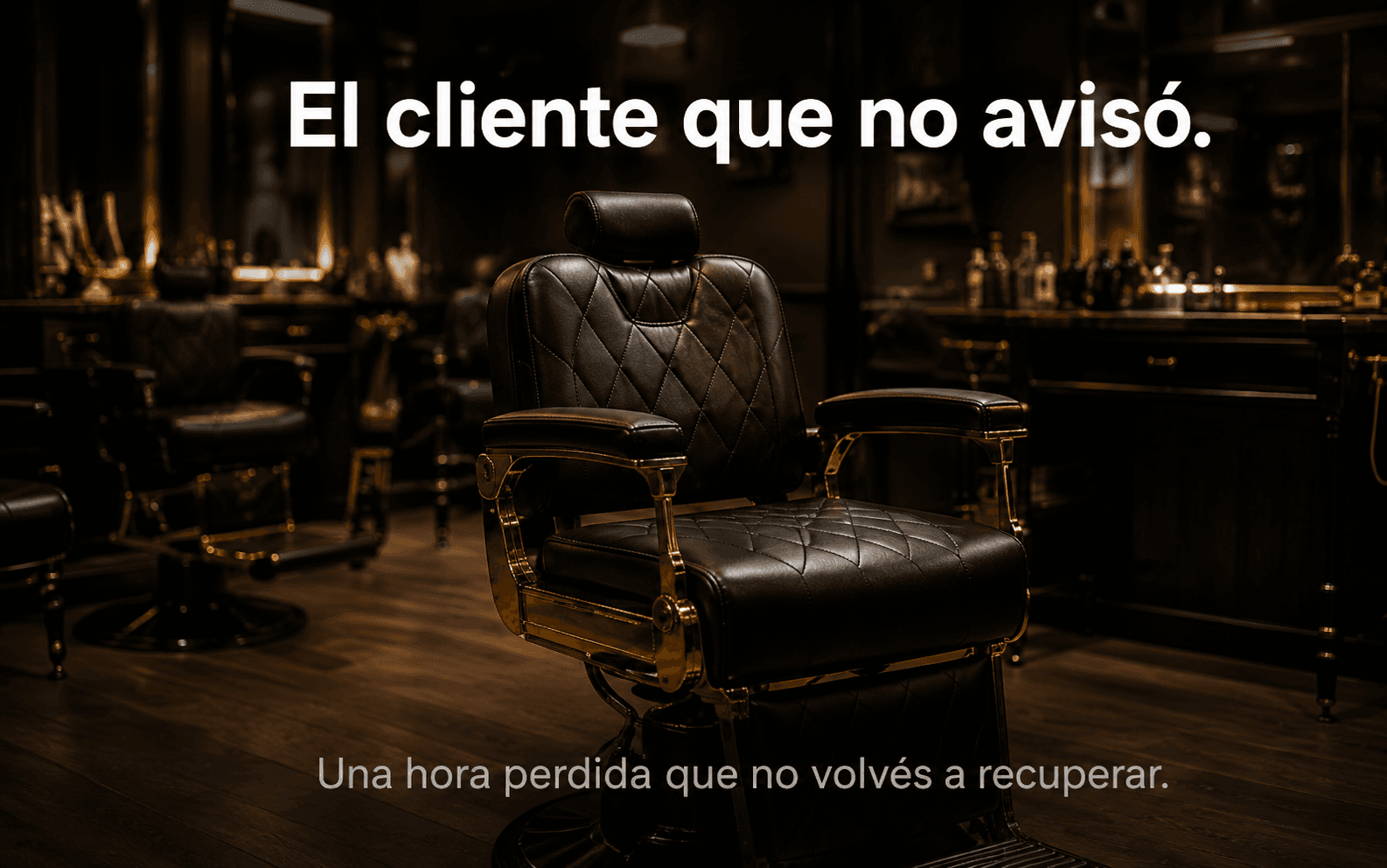 Cliente que no aparece al turno reservado