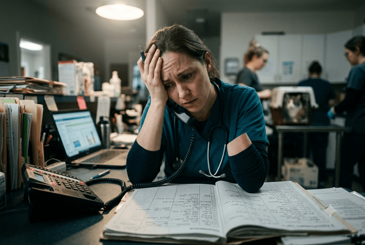 El problema en veterinarias